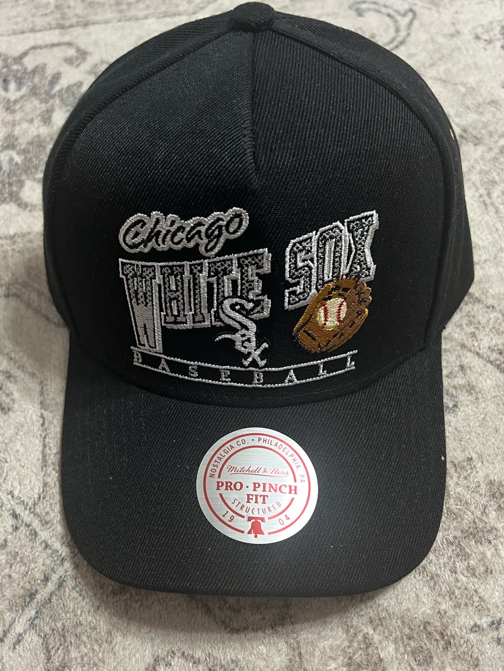 Chicago White Sox Mitchell & Ness Pro-Pinch structured snapback cap